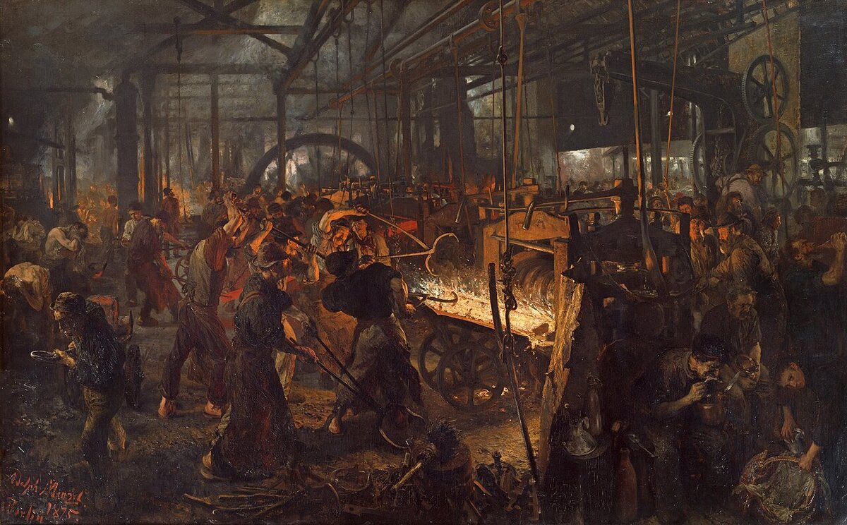 painting iron rolling mill menzel