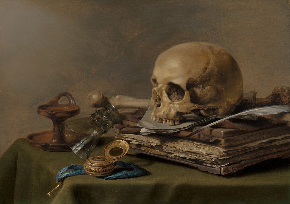 painting vanitas claesz