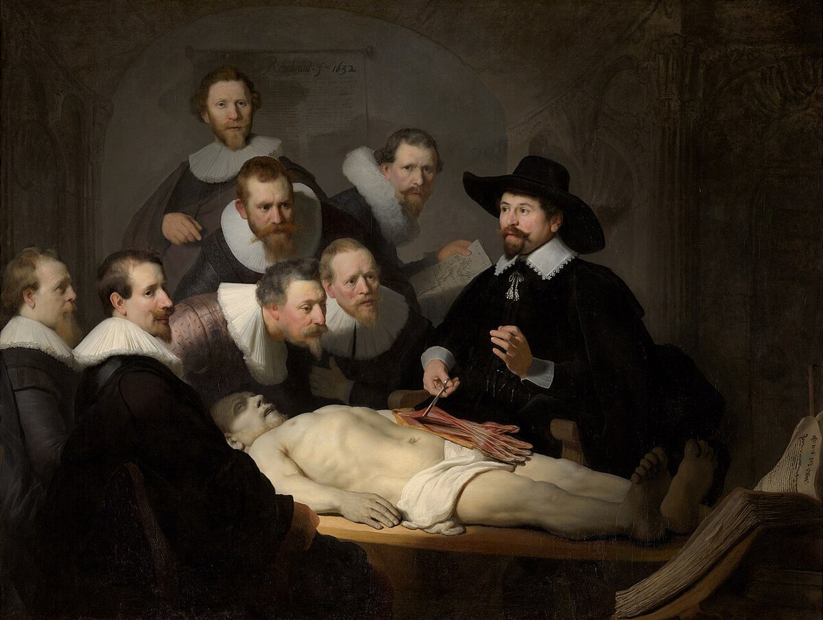 painting anatomy lesson