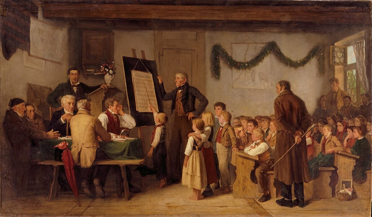 painting the school examination