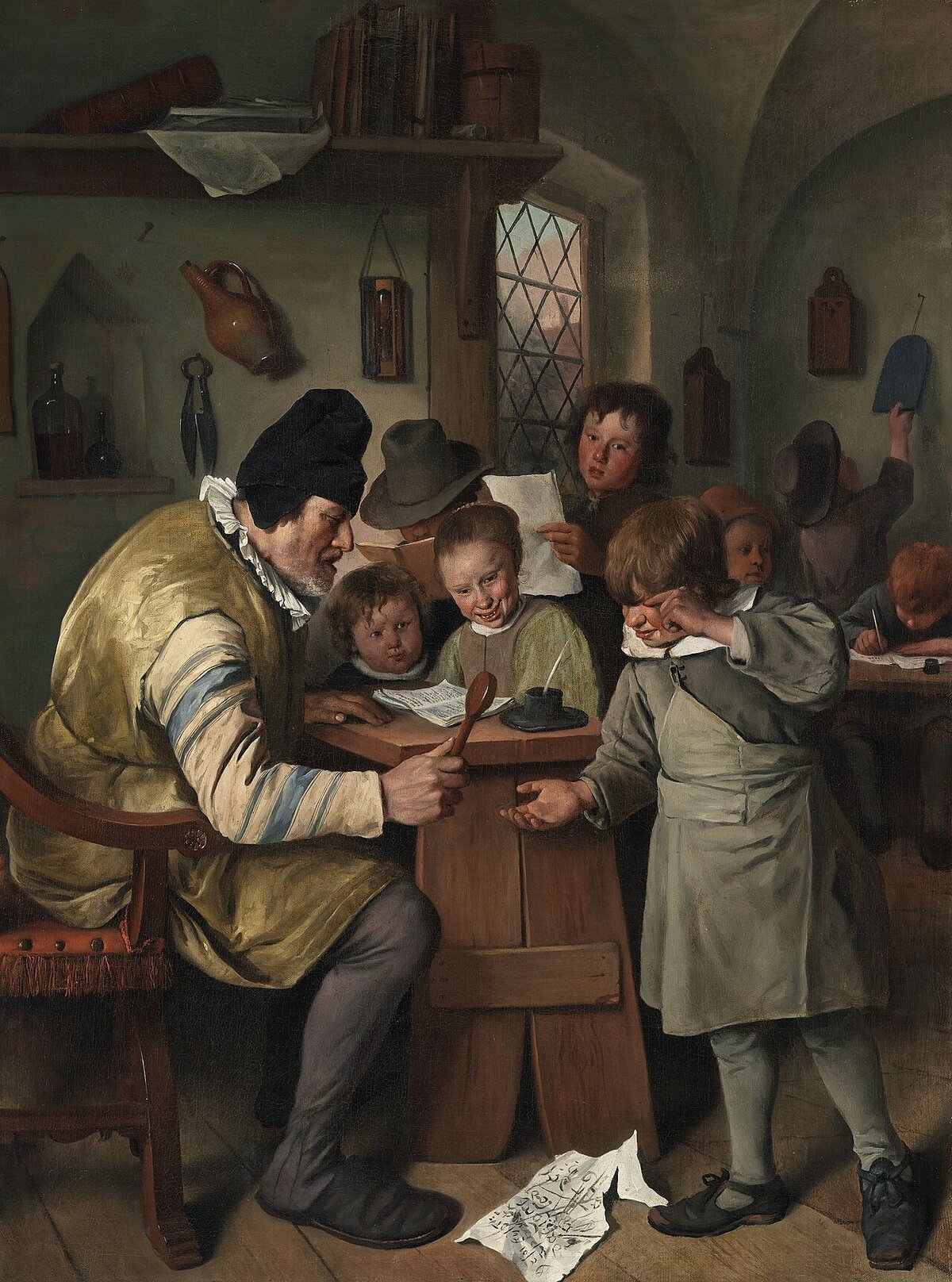 painting village school